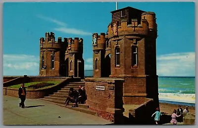 Pier Towers Withernsea East Riding Of Yorkshire England Postcard Postmark 1974 • £6