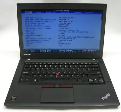 Lenovo ThinkPad T450 14  I5-5200u@2.20GHz 8GB RAM Wi-Fi No HDD No OS CM197* • $39.99