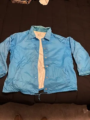 Current Seer Jacket Blue W Cotton Lining Made In Russia Vintage XL • $10.21