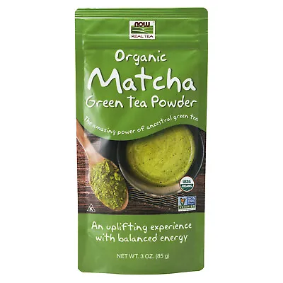 NOW Foods Matcha Green Tea Powder Organic 3 Oz. • $12.37