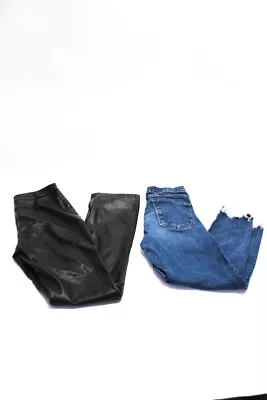 Na-Kd J Brand Womens Faux Leather Pants Skinny Jeans Size IT36 29 Lot 2 • $2.99