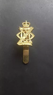 Cap Badge 13/18th Royal Hussars #454 • £3.50