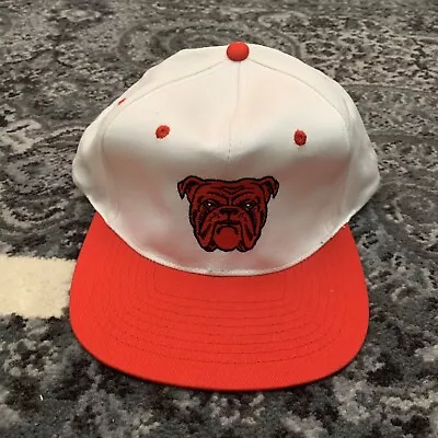 Vintage Red Dog Beer Snapback Hat Authentic Red White Ships Today • $17.98