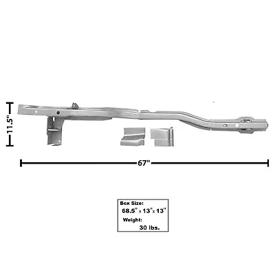 1965 66 67 68 69 70 Mustang Rear Frame Rail For Mini Tub Right Side CP/FB 3601BA • $645.95