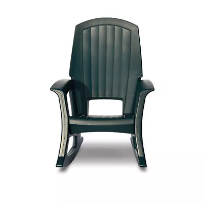 Semco Plastics Rockaway Heavy Duty All-Weather Outdoor Rocking Chair Green • $159.99