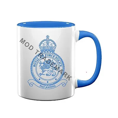 Royal Air Force Police King's Crown Two Tone Personalised Mug • £11