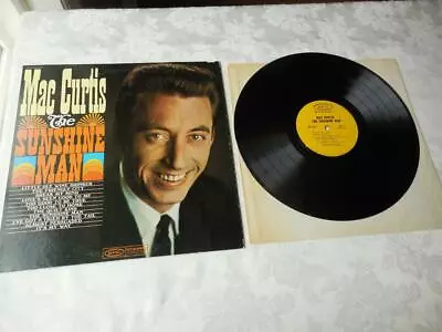 Mac Curtis The Sunshine Man Record Vinyl VG++-NM EPIC Records PROMO • $14.99