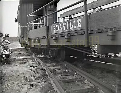 ERR Edaville Rail Cars - C1950 - Vintage Railroad Negative • $26.45