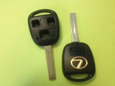 $8.20 • Buy New Lexus 3 Button Short Shell Blade Key Blank/Made In Japan-With Logo!