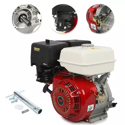 GX390 Engine 15HP 1  Horizontal Shaft Recoil Start 4 Stroke OHV Single Cylinder • $414.77