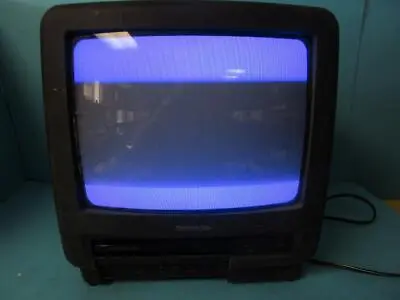 Vintage Retro Panasonic PV-M1323 13  Combo TV VCR Gaming Television No Remote • $79.99
