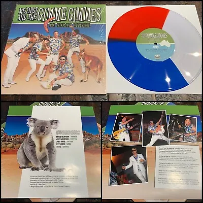 Me First And The Gimme Gimmes Go Down Under 10” Tri Vinyl-nofx Face To Face Mxpx • $40