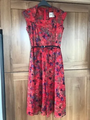 £6 • Buy Vintage Dress Small Marisa At Kitty Copeland