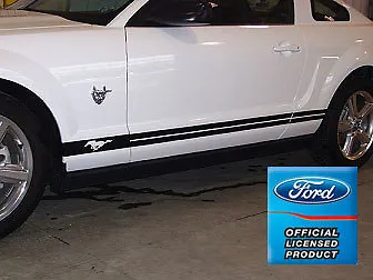 Ford Mustang Rocker Panel Door Side Stripes Decals RAA Both Sides L And R Strip • $29.66