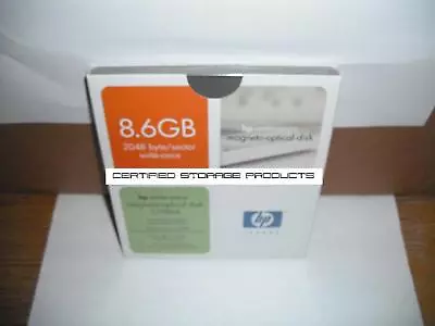 NEW HP C7986A 8.6GB WORM Write-Once 5.25  MO Magneto Optical Disk Factory Sealed • $47.45