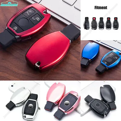 For Mercedes Benz C E S M CLA CLK CLS SLK GLK Anti-shock TPU Key Fob Cover Case • $8.99