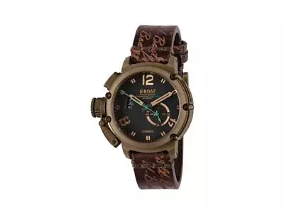 U-Boat Chimera Green Bronze Automatic Watch Black 46 Mm Limited Edition 8527 • $3313