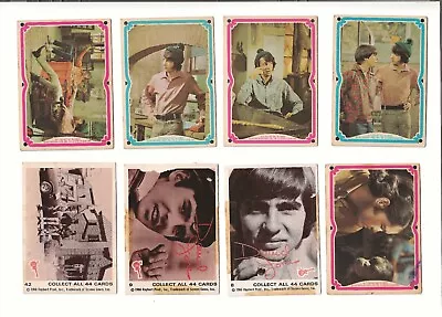 1966 And 1967 Donruss Monkees Cards - Lot Of 8 - Lower Condition • $10