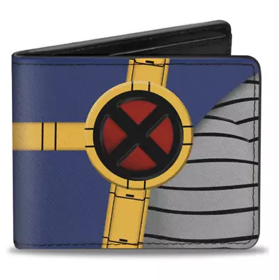 Buckle Down Mens Bifold X-Men Cyclops Utility Strap Wallet Marvel • $17.99