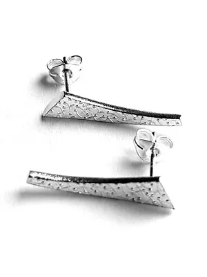 Ola Gorie Silver Drift Earrings Boxed Scottish • £38