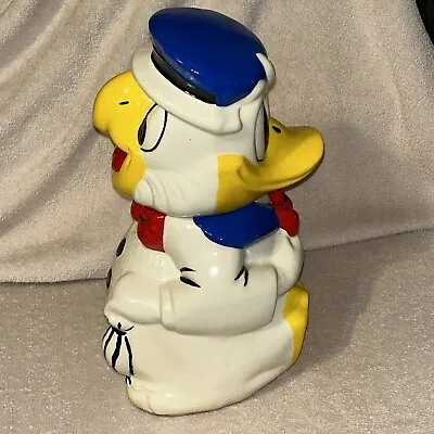 Original Vtg 1940's Walt Disney Donald Duck-joe Carioca Turnabout Cookie Jar-usa • $50