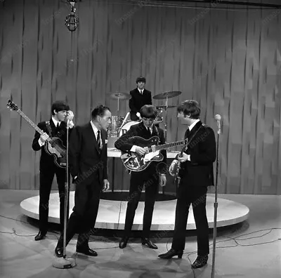 8x10 Print Lennon Starr McCartney Harrison Beatles Ed Sullivan Show  1964 #CBRA • $14.99