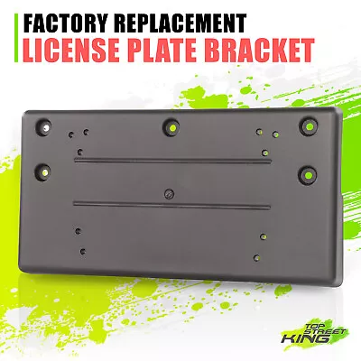 Front Bumper License Plate Holder Mounting Bracket Kit For Jaguar F-Pace 17-20 • $22