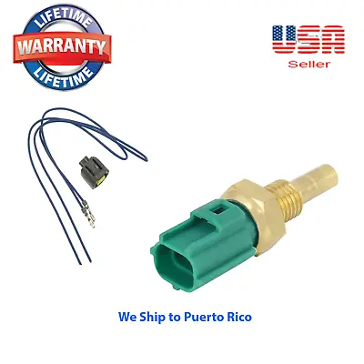 Coolant Temperature Sensor + CONNECTOR Fit:Toyota Lexus Mazda Chevrolet Ford  • $11.50