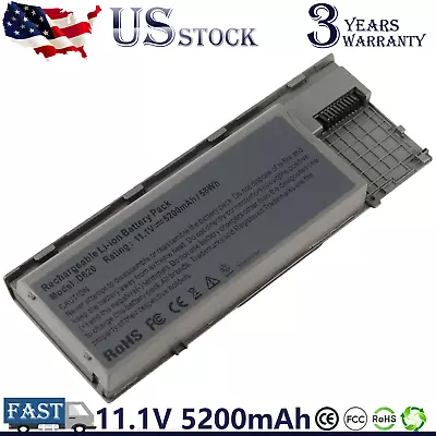 D620 Battery For Dell Latitude D630 D631 D640 M2300 TYPE PC764 TC030 5200mAh • $15.99