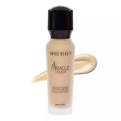 Swiss Beauty Miracle Touch Liquid Foundation -40ml • $13.05