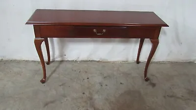 Cherry Thomasville Impressions Console  Sofa Table With Drawer  • $550