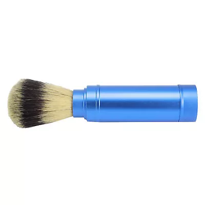 £9.52 • Buy Aluminum Portable Shaving Brush Easy Store Blue Beard Cleaning Brush Ergonomic