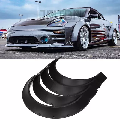 4x 4.5  Fender Flares Extra Wide Body Kit Wheel Arches For Mitsubishi Eclipse • $99.49