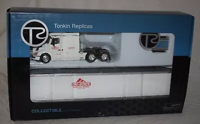 Tonkin Tri-State Volvo W/ 53' Dry Van Tractor Trailer Truck 1:53 Diecast • $74.99