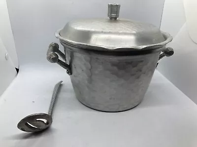 Vintage Everlast Vacuum Insulated Ice Bucket  Forged Aluminum With Spoon • $12.99