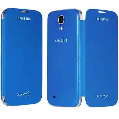 Genuine Samsung Flip Case Galaxy S4 GT 19505 Original Smartphone Book Cover LB • £4.09