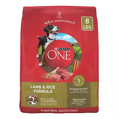 High Protein Dry Dog Food Lamb And Rice Formula 8 Lb Bag • $16.28
