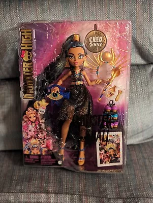 Monster High Cleo De Nile Doll In Ball Party Dress With Themed Accessories NIB • $19.95