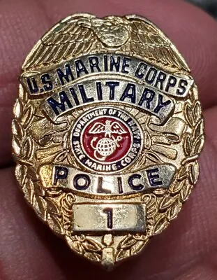 U.S. Marine Corps Military Police Pin Department Of The Navy State Marine Corps • $19.99