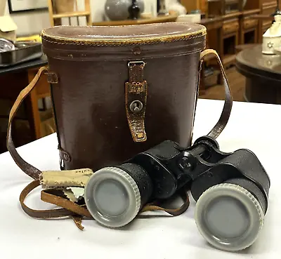 Vintage Manon Binoculars & Leather Case No. 202317 7x50 372ft At 1000yds • $25