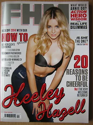 £3.99 • Buy FHM February 2014 Keeley Hazell (9 Pages) Ken Jeong Travel Size Edition