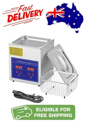 Ultrasonic Cleaner 10L Stainless Steel Heater Timer Cleaning Bath Jewelry Coins • $299