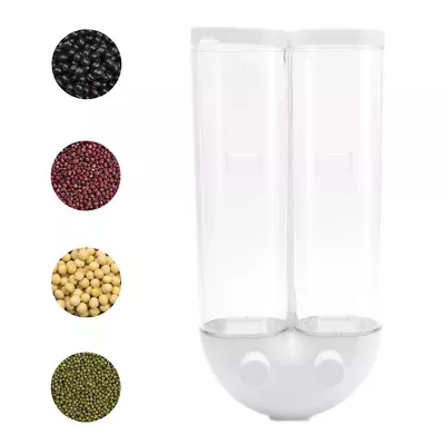 Candy Dry Food Dispenser Pasta Container Home Kitchen Storage Wall Mounted Beans • $28.83