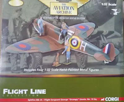 £140 • Buy CORGI  US33906  SPITFIRE  Mk 1A The Aviation Archive     1/32 SCALE