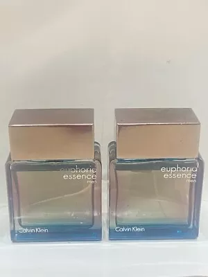 Calvin Klein Euphoria Essence 100ml Edt For Men X2 • £35.99