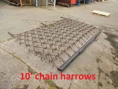 New 10 Foot Trailed Drag Chain Harrows. Suit Tractor / Gator. Field Paddock • £650