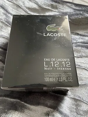 Valentines Gift Lacoste Eau De Lacoste L.12.12 Noir EDT Spray 100ml • £45