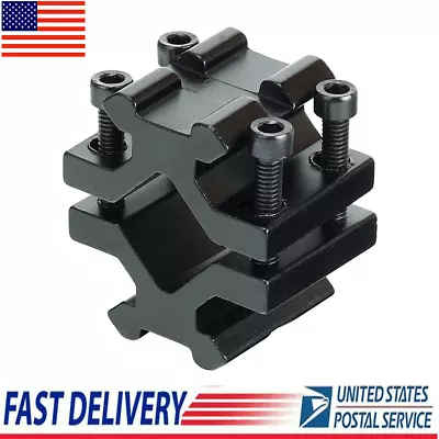 Universal Double Rail 20mm Picatinny/weaver Rail Barrel Mount Adapter For Scope • $6.99