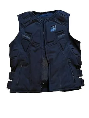 Speed And Strength Men's Armored Motorcycle Vest Black Size Sm • $80