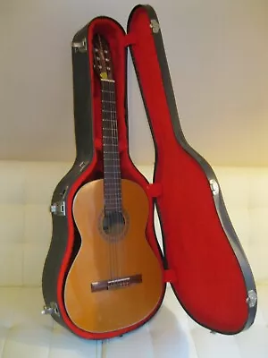 Made In Japan - Vintage Hohner HG-14 Acoustic Guitar With Hard Case • $250